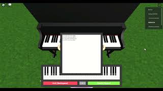 Ode To Joy (Roblox Piano)