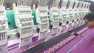 EMBROIDERY MACHINE AVAILABLE / 18 head to 6 head /cost ₹5 Lakh + +/ For DEMO  contact +919921607202