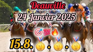 ♦️Direction Quinte demain Deauville🎖24/01/2025