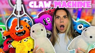 WE PLAYED THE BIGGEST CLAW MACHINE EVER