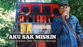 lagu sasak Aku sak miskin.yg di nyanyikan oleh penyanyi Aslinya Bapak Ahmadi.