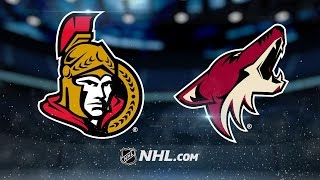 Karlsson lifts Senators past Coyotes in OT