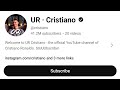 UR Cristano | UR Ronaldo Official Channel | UR Cristiano Official | UR Cristano Official