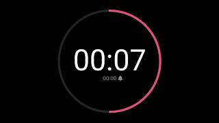 14 Second Countdown Timer iPhone Timer Style