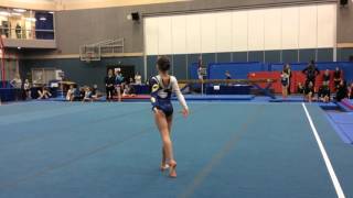 Elise JO4 Floor Carol Lenz Invitational March 2016