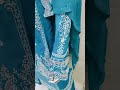 natural crepe pakistani design embroidery suit with pure dupatta work ✨