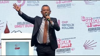 CHP GENEL BAŞKANI ÖZGÜR ÖZEL - CHP 17. OLAĞAN GENÇLİK KOLLARI KURULTAYI 01/12/2024