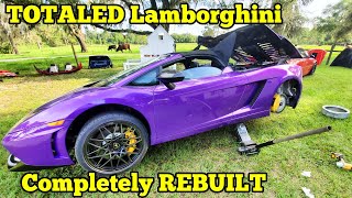 My Salvage Lamborghini is Finished after its Year Long Rebuild. It's Better and
