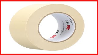 3M Masking Tape 2307, Tan Color, General Purpose, Rubber Adhesive, Crepe-Paper Backing, 24 mm x 55 m