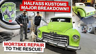 Emergency Repairs!! Halfass Kustoms Cross Country Road Trip!!