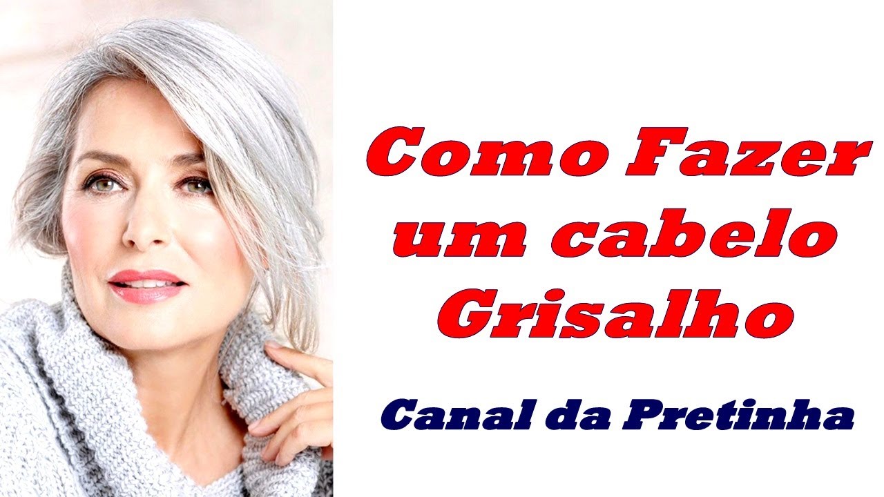 Como Fazer O Cabelo Branco Ficar Grisalho?