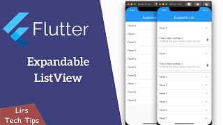 Flutter: Expandable ListView in Flutter