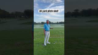 Execute the 30 yard pitch shot!