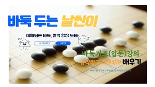 바둑기초강의 09 - 집의 계산, 호선, 정선, 간단한 끝내기 [바둑두는 날씬이]