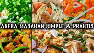 IDE MASAKAN SEHARI HARI || 6 INSPIRASI MASAKAN SIMPLE 10 RIBUAN