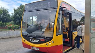 Optare MetroCity - 9 to Burton Hospital