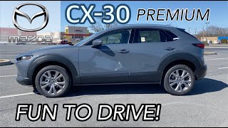 Why the NEW 2021 Mazda CX-30 is the perfect, super-fun-to-drive crossover