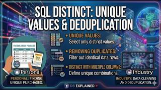 SQL DISTINCT Explained | Remove Duplicate Data in SQL | SQL Tutorial for Beginners