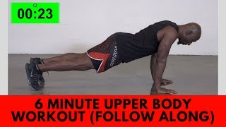 6 Minute Bodyweight Workout (Follow Along)