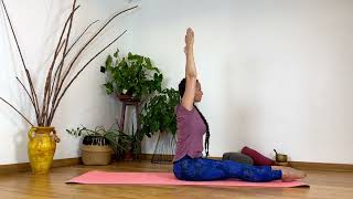 40 min YOGA/PILATES - Cours complet (inter) - abdo, fessiers, cuisses