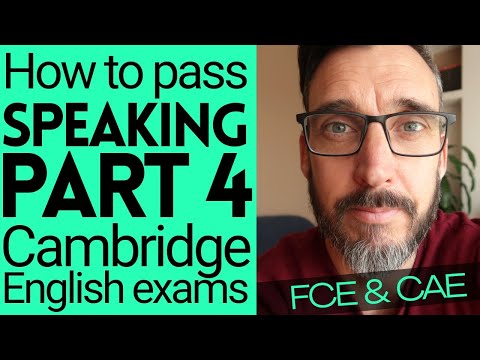 Speaking Part 4 Fce Cae Tips How To Pass Cambridge English Exams B2