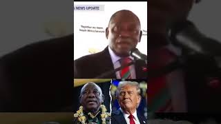 RAIS WA AFRIKA KUSINI AMLIPUA TRUMP “USITUPANGIE, HAUIMILIKI AFRIKA KUSINI, KAA MBALI NA MAMBO YETU”