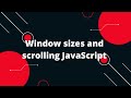 JavaScript Tutorial in Hindi #84 Window sizes and scrolling JavaScript