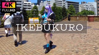 【4K】Take a walk in Ikebukuro during a cosplay event. (May 2022) | ゴールデンウィークの池袋 コスイベ中のサンシャインシティを散歩