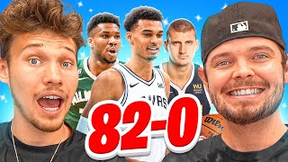 Make The 82-0 NBA Team, Win The Prize! | NBA 2K24