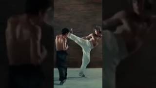 Bruce Lee vs Chuck Norris Funny Fight - The Way of Dragon - Rewinding