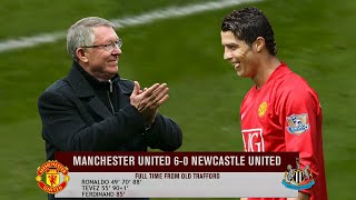 Sir Alex Ferguson will never forget Cristiano Ronaldo's performance in this match