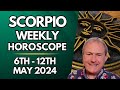 Scorpio Horoscope - Weekly Astrology - from 6th to 12th May 2024
