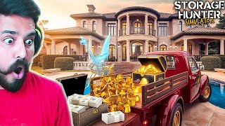 FINALLY BOUGHT THE MOST EXPENSIVE \u0026 LUXURY HOUSE - STORAGE HUNTER SIMULATOR #18