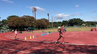 20181020 第44回群馬県中学生混成競技記録会 男子3000m 3組