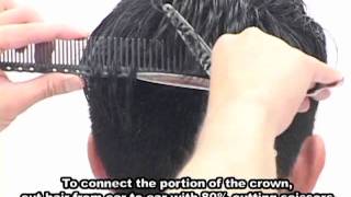 MENS Hairstying by Joewell JGC-12 (English subtitle)