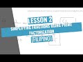 Simplifying Fractions using Prime Factorization