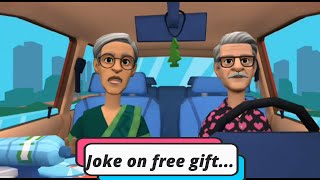 Funny conversation |joke|comedy | funny video |Funny dialogue with english subtitle