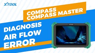 Diagnosing Air Flow Sensor Errors with XTOOL COMPASS | Real-Time MAF Repair Demo