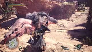 [발컨아재] MONSTER HUNTER  WORLD 임무퀘스트 난폭한 놈, 더 날뛰다 [안쟈나프]