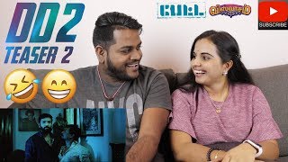 Dhilluku Dhuddu 2 Teaser 2 Reaction | Malaysian Indian Couple | Petta Viswasam | Santhanam
