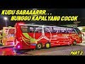 BUS INI GAK BISA ASAL MILIH KAPAL  | Trip Denpasar-Surabaya Gunung Harta Tronton Merah