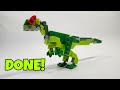 how to build a lego allosaurus