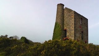 Harriett's Shaft Engine House at Dolcoath Mine - Tin Mining in Cornwall