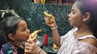 Chicken sandwich by aadhya and grahathi