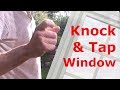 Knocking and Tapping on Window Sounds ~Recording Sound Effects
