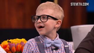 Steve Harvey Meets Viral Kid Who Tried To Lick To The Center Of A Tootsie Pop