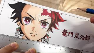 鬼滅の刃 / Kimetsu no yaiba - コピック / Copic markers - Timelapse