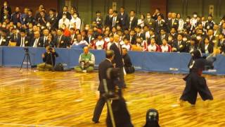 【H28全国高校剣道選抜大会・女子準決勝2】東奥義塾×守谷【中堅・副将・大将】