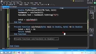 VB Functions Calling to a Function with Two Parameters
