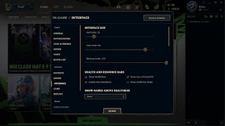 How to keep the same settings on every account in League of Legends